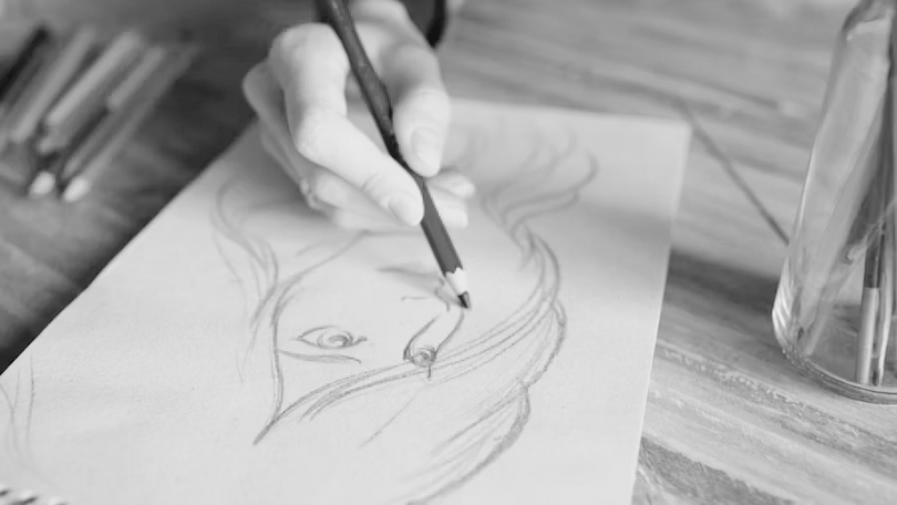 pencil drawing sketch